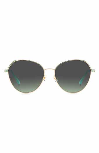 kate spade new york octavia 59mm gradient round sunglasses