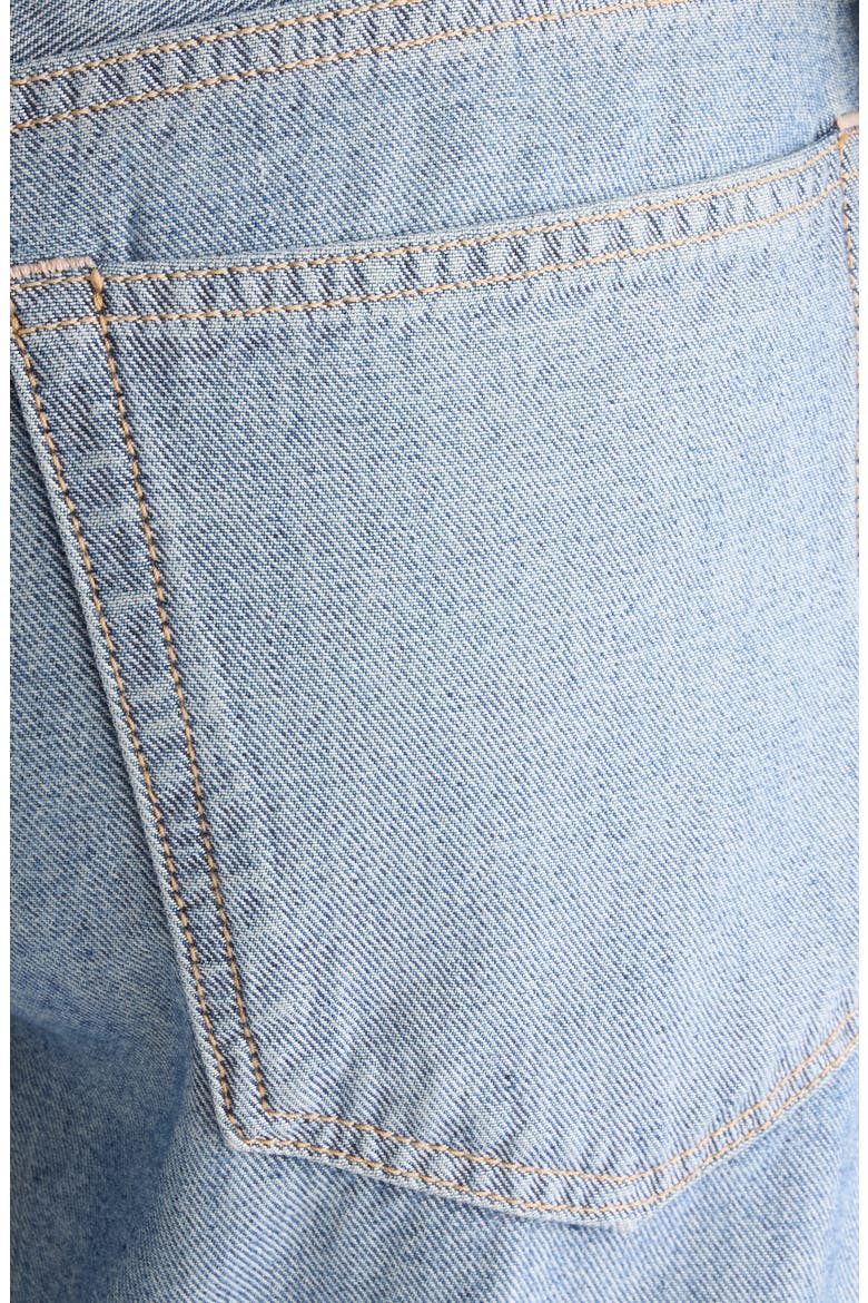Rhinestone Cuff Ankle Jeans, Alternate, color, MID BLUE