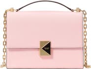 Kate Spade New York deco colorblock pebbled leather convertible crossbody bag