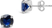 Sterling Forever Sterling Silver Cubic Zirconia Stud Earrings