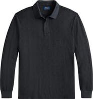 Polo Ralph Lauren Classic Fit Glen Plaid Long Sleeve Cotton Polo