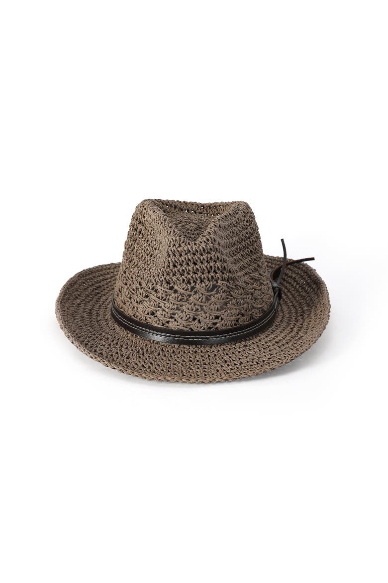 Lakota Women's Western Straw Hat, Alternate, color, Ash