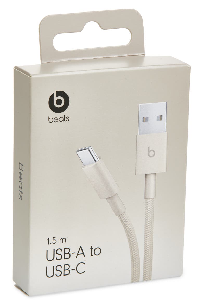 USB-A to USB-C Woven Cable, Alternate, color, SURGE STONE