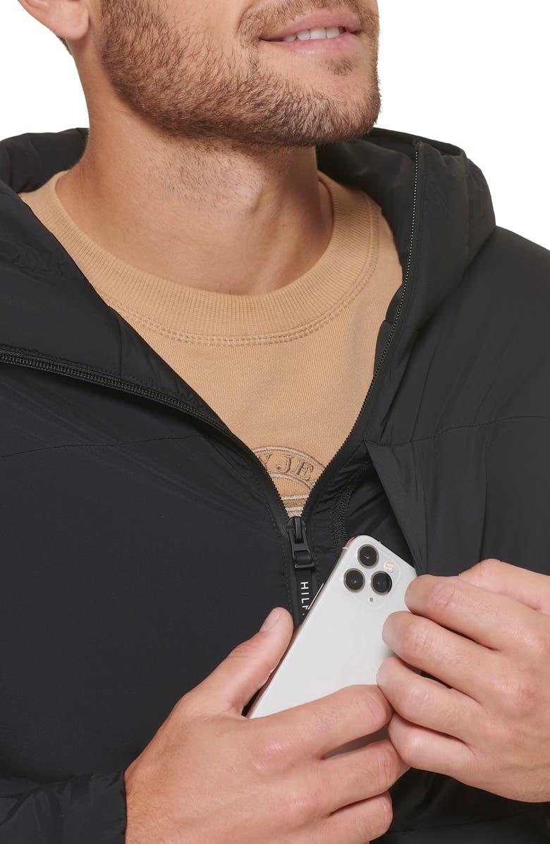 Tommy Hilfiger Water Resistant Hooded Insulated Jacket, Alternate, color,