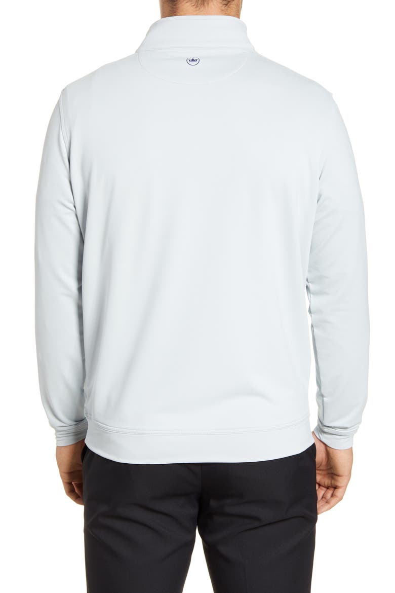 Perth Performance Quarter Zip Sweatshirt, Alternate, color, BRITISH GREY