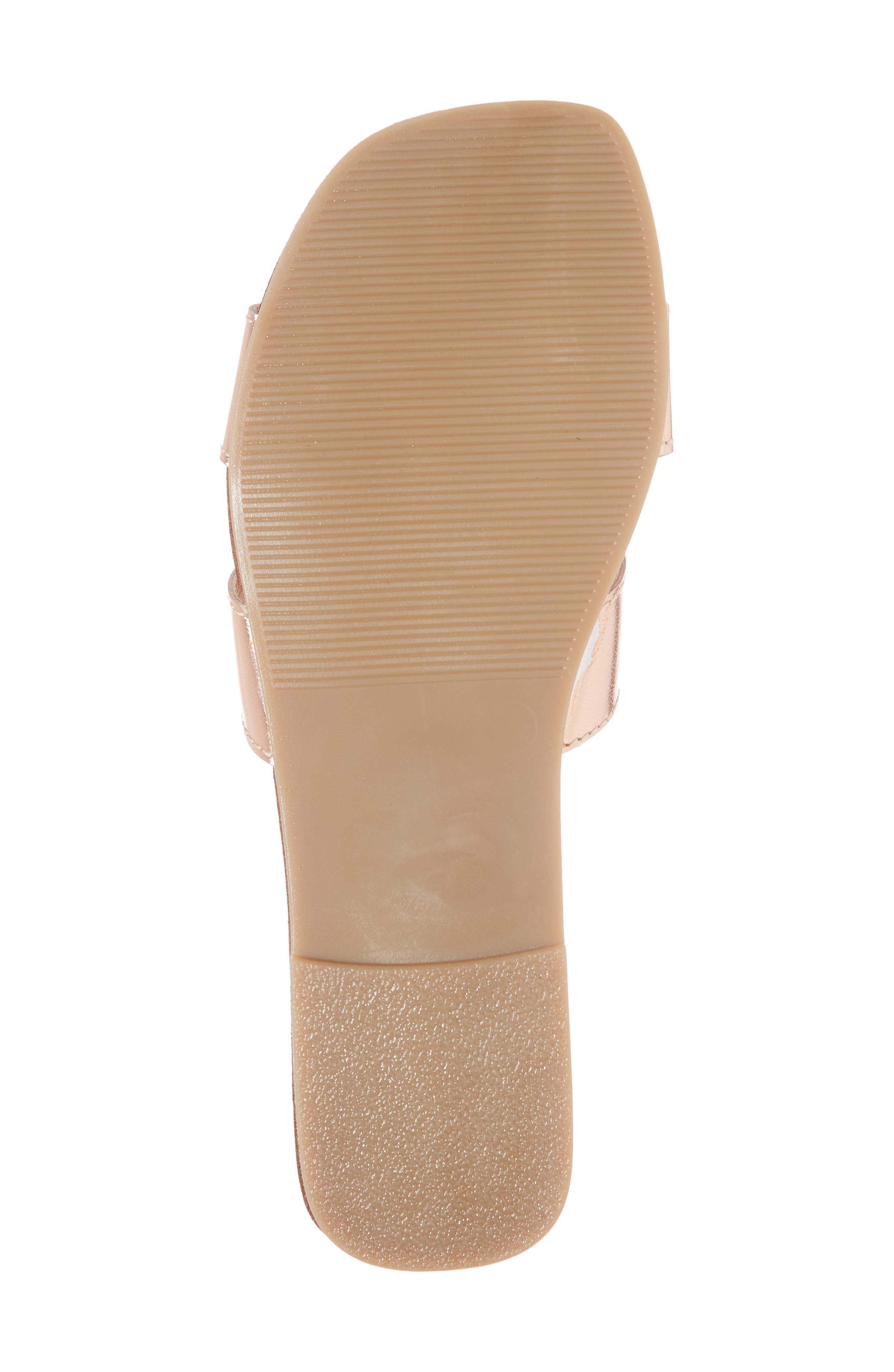 Sayler Slide Sandal, Alternate, color, ROSE GOLD