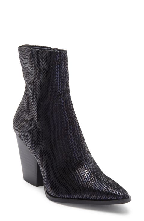 Kortini Pointed Toe Bootie (Women)