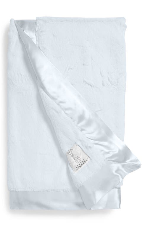 Little Giraffe Luxe Baby Blanket In Blue