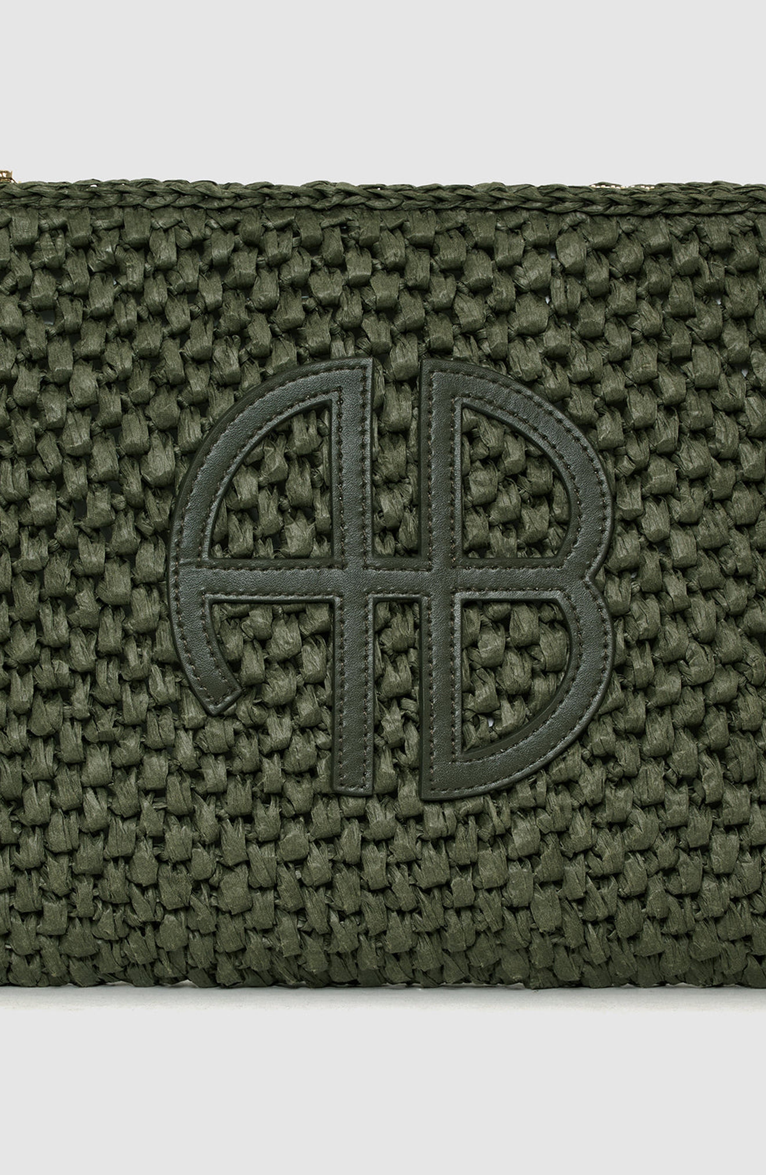 ANINE BING Rio Pouch, Alternate, color, Olive