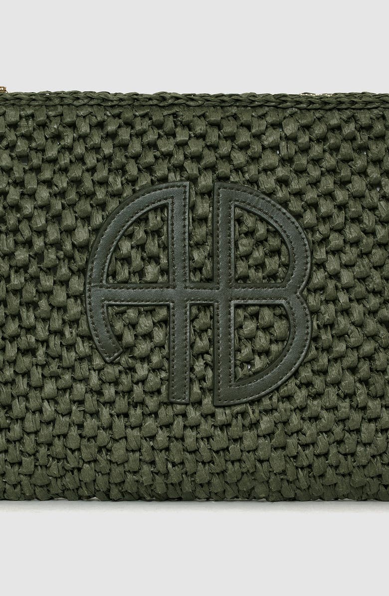 ANINE BING Rio Pouch, Alternate, color, Olive