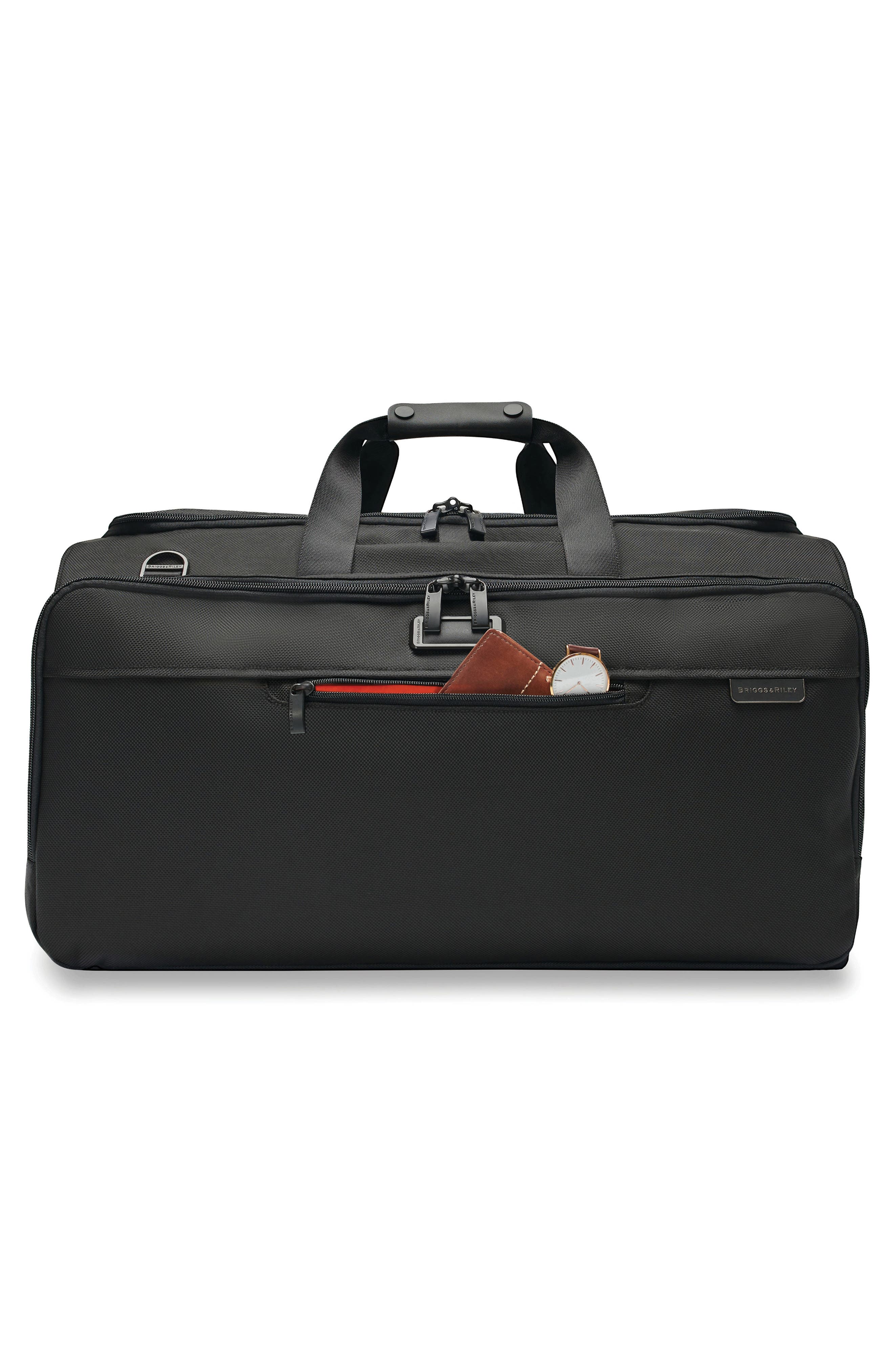 Briggs 
Riley Baseline Garment Duffle Bag, Alternate, color, Black