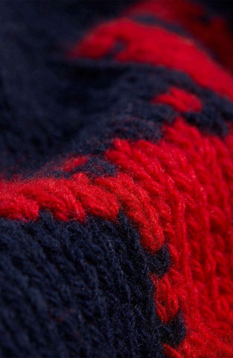 vineyard vines Lobster Wool & Cashmere Crewneck Sweater, Alternate, color, 