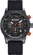 BREED Double Agent Chronograph Watch with Date