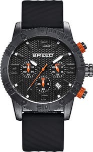 BREED Double Agent Chronograph Watch with Date