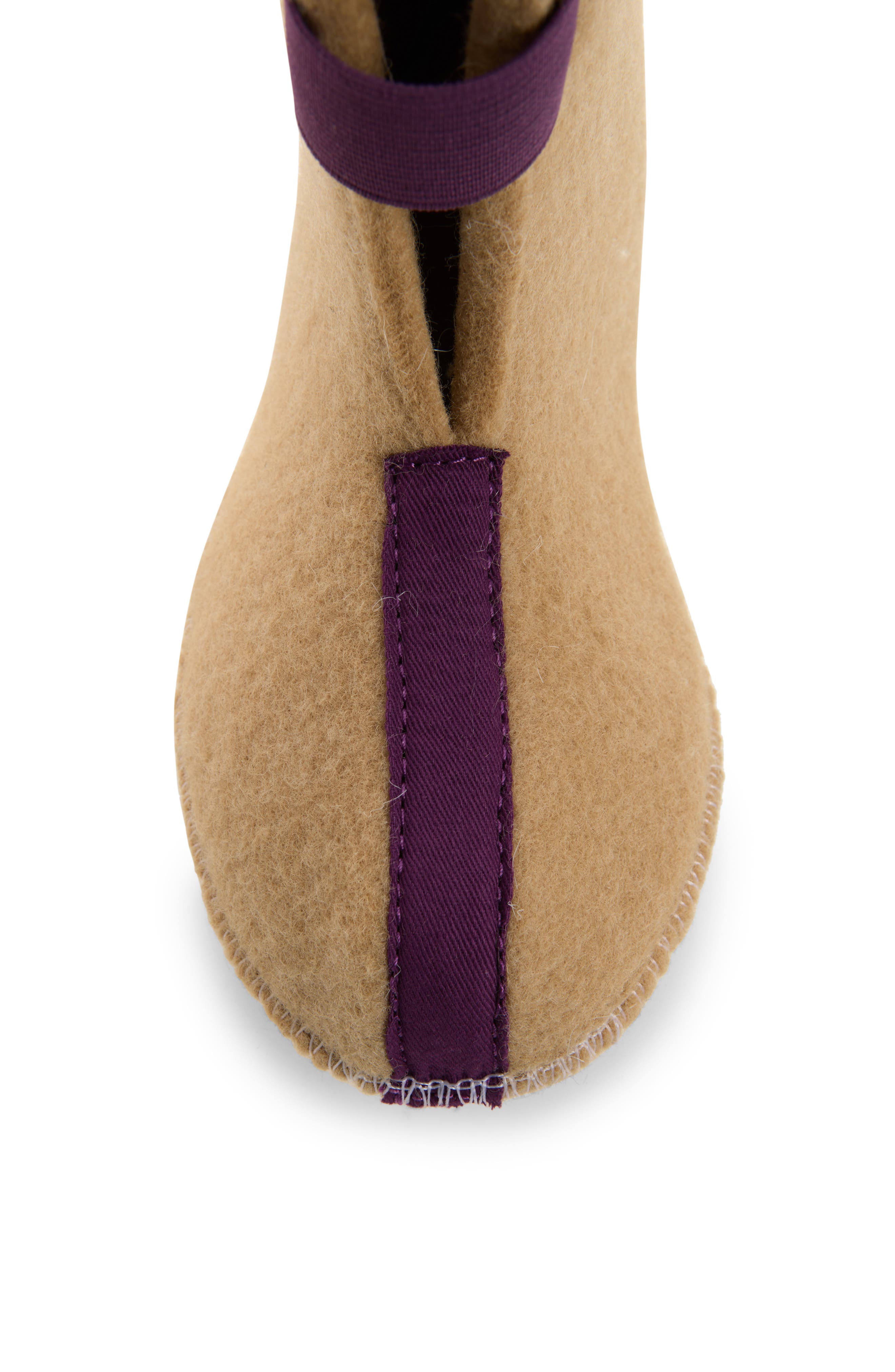 Kids' Joan of Arctic Faux Fur Trim Boot Liner, Alternate, color, CURRY