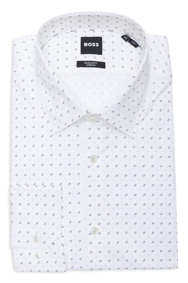 Joe Kent Dress Shirt, Main, color, LT PAST/BU