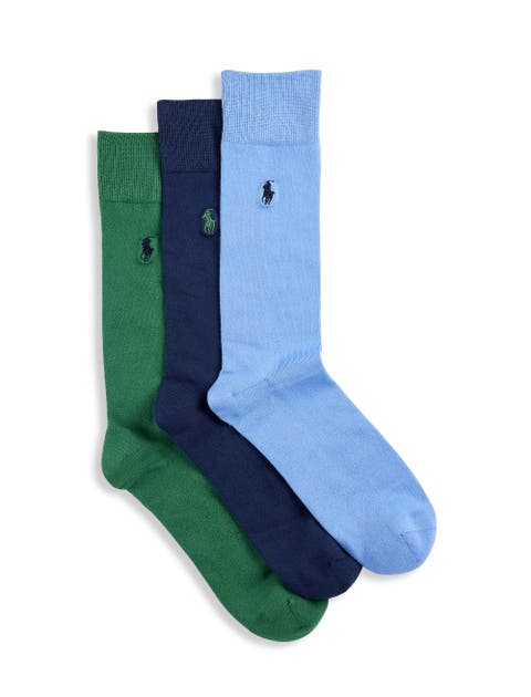 Big & Tall 3-pk Supersoft Crew Socks V2