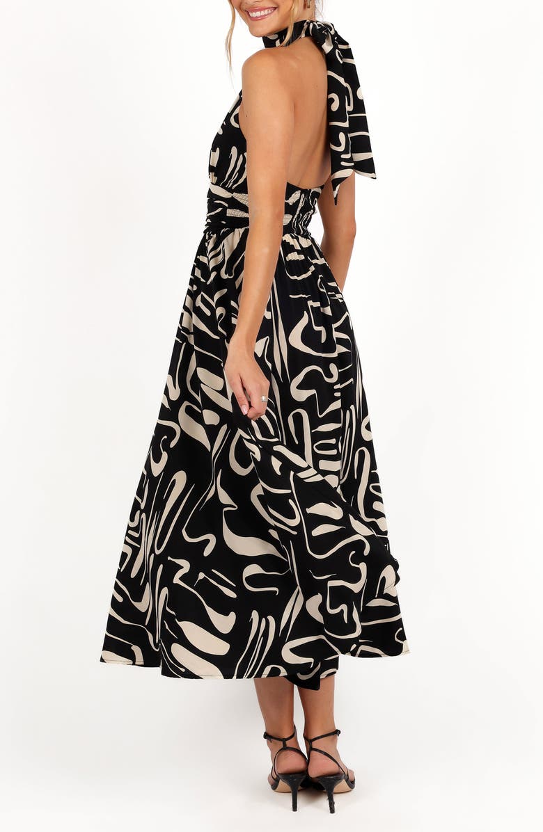 Petal & Pup Jennifer Halter Maxi Dress, Alternate, color, 
