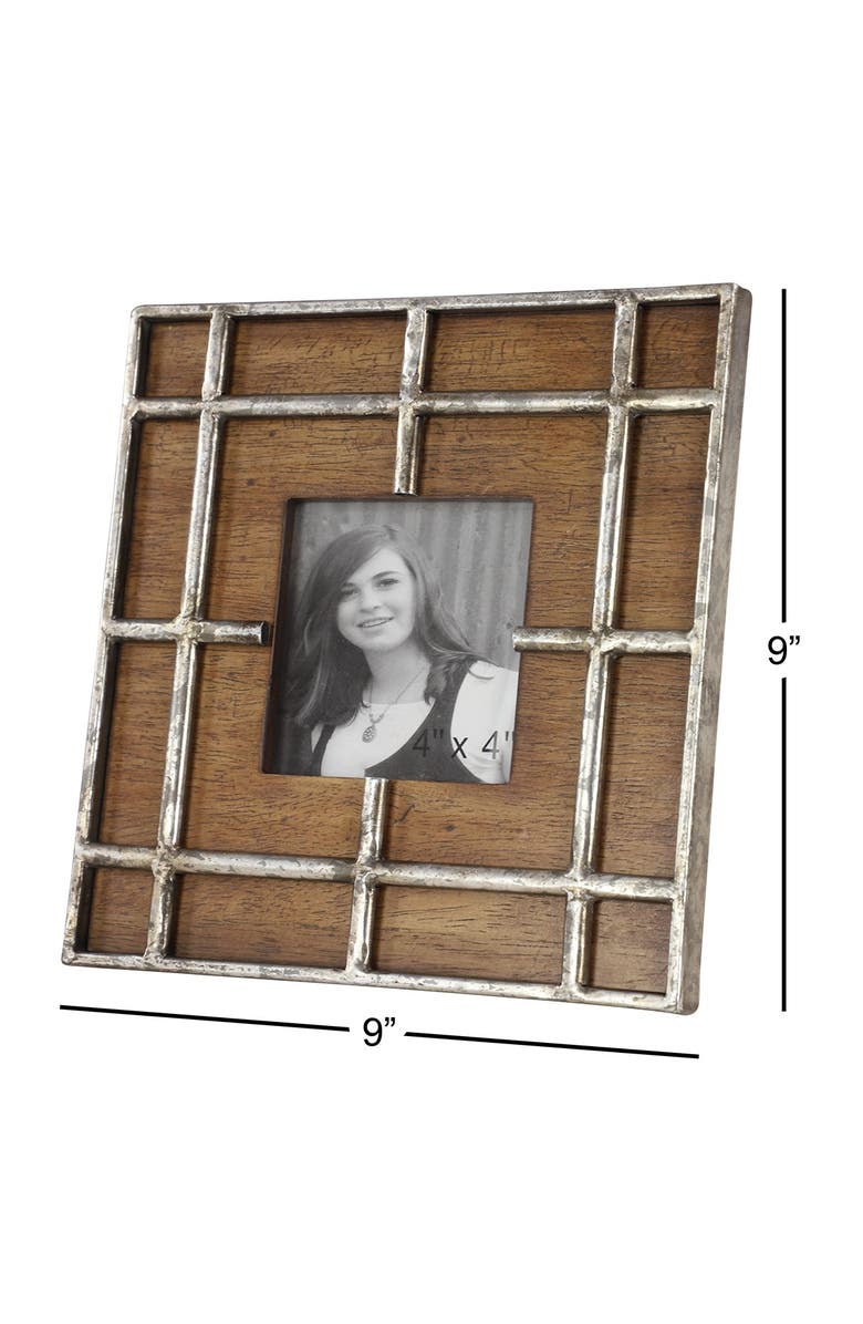 SONOMA SAGE HOME Brown Wood Industrial Photo Frame, Alternate, color,