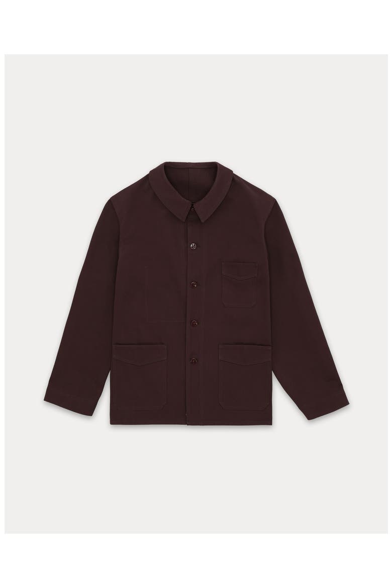 Boulevard Cotton Jacket, Main, color, Burgundy