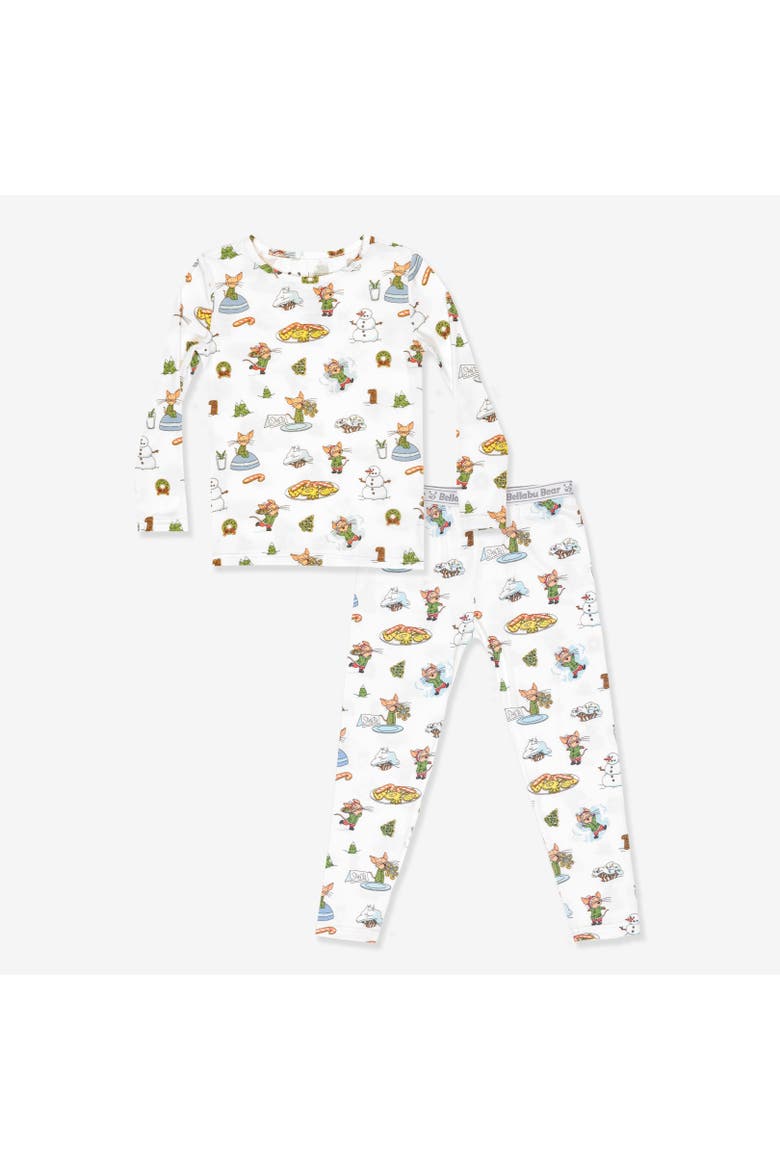 Kids' If You Give A Mouse A Cookie Christmas Set of 2 Piece Pajamas, Main, color, Mouse A Cookie Christmas