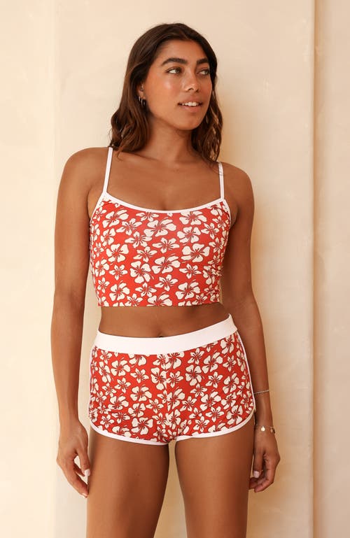 Dippin Daisys Kona Shorts In Lilo/white