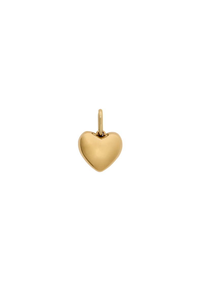 Heart Charm, Main, color, Gold