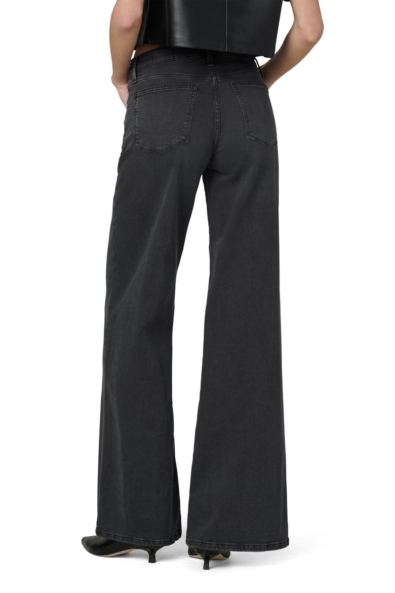 The Lou Lou Low Rise Wide Leg Jeans, Alternate, color, BLACK CAT