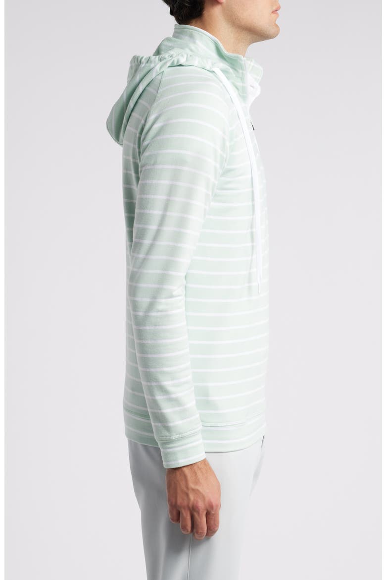 Dalton Quarter Zip Hoodie, Alternate, color, SURF SPRAY