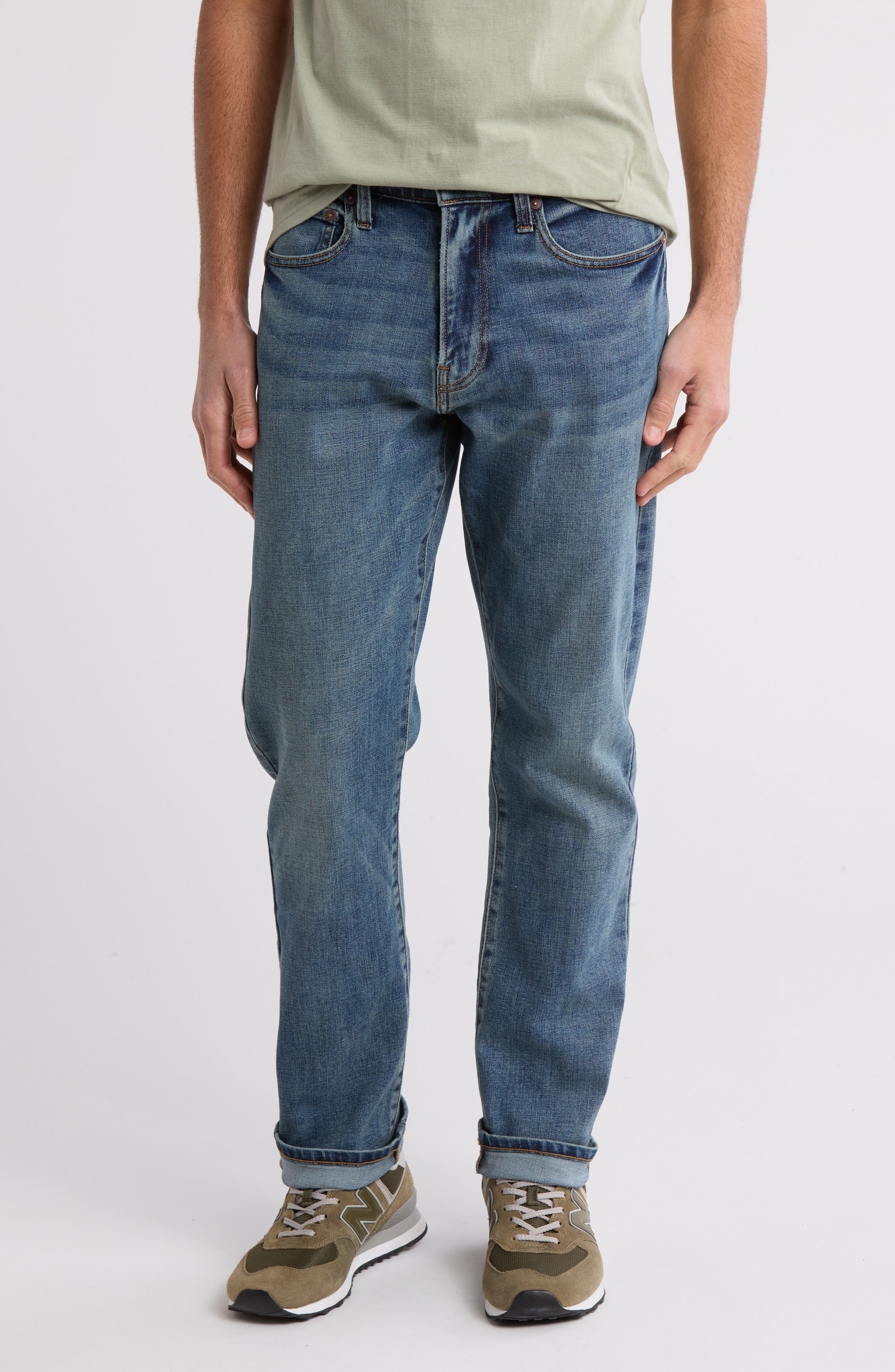 Lucky Brand 410 Athletic Straight Leg Jeans