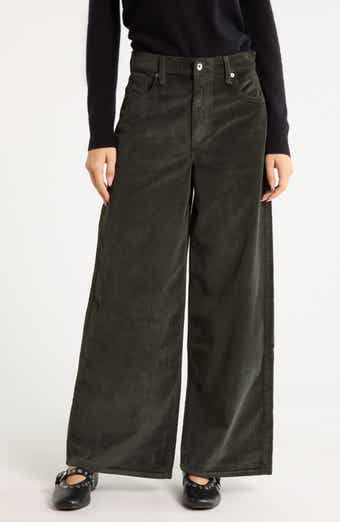 Serena High Waist Wide Leg Corduroy Jeans