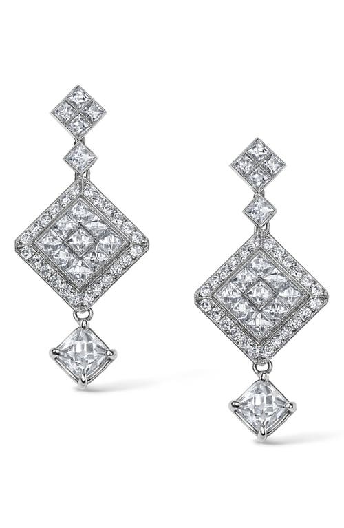 Mindi Mond Icon French Diamond Drop Earrings