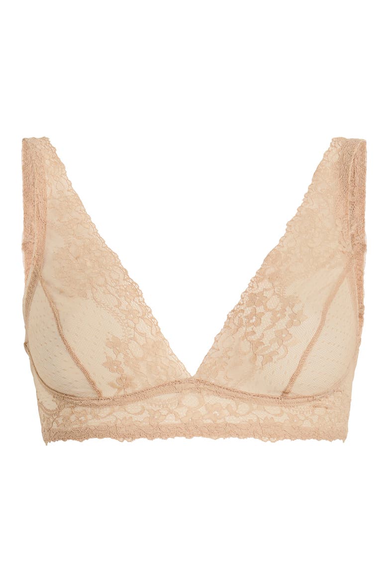 Double Take Lace Bralette, Alternate, color, BEIGE