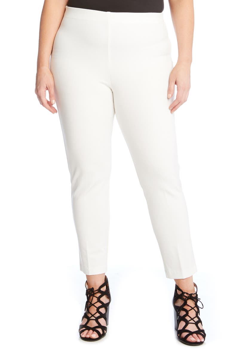 Piper Skinny Ankle Pants, Main, color, OFF WHITE
