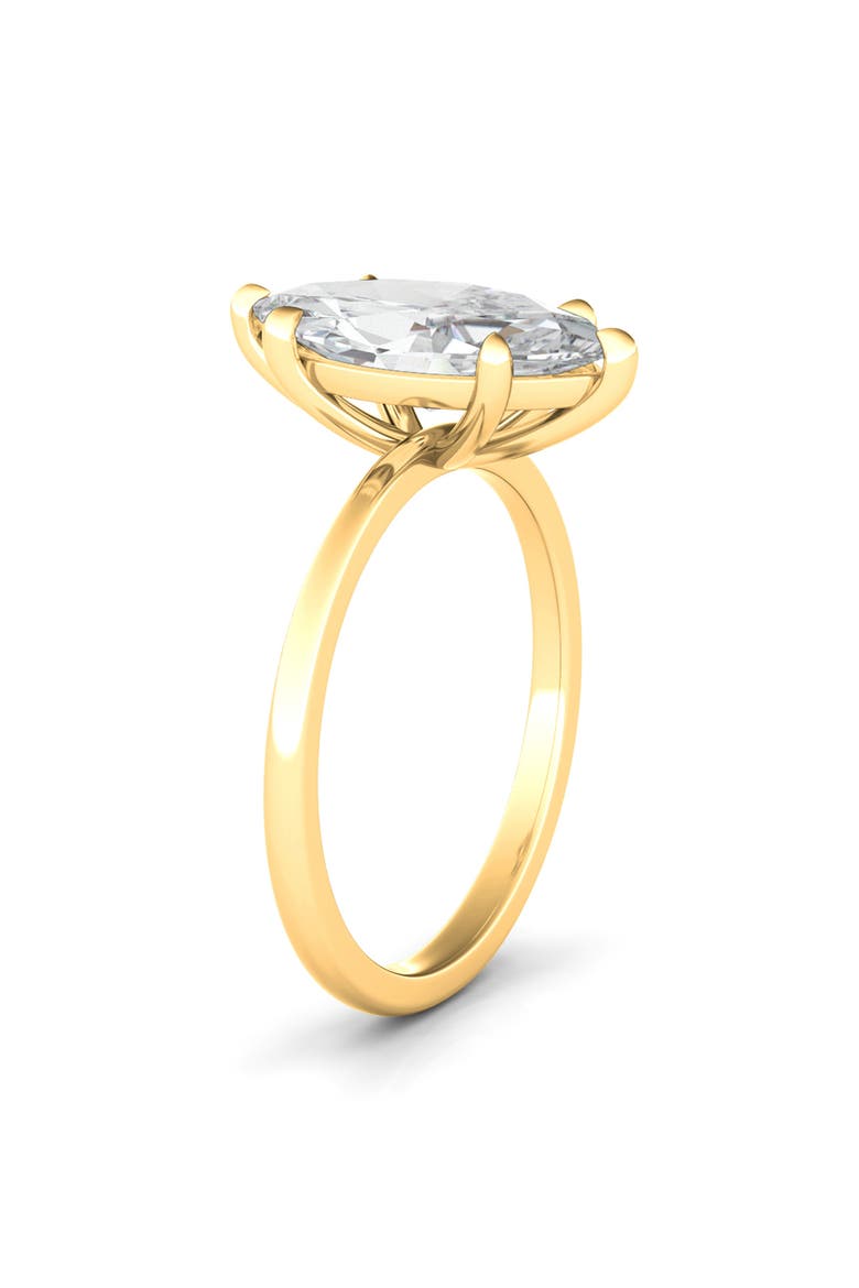 Marquise Cut Lab Created Diamond Ring, Alternate, color, 2.50 CTW 18K YELLOW GOLD