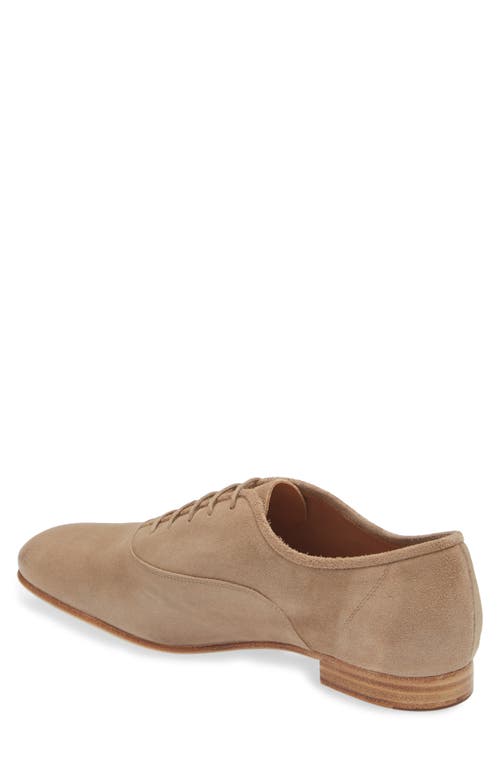 Pedro Garcia Gerti Water Resistant Plain Toe Oxford In Truffle Bessie Suede