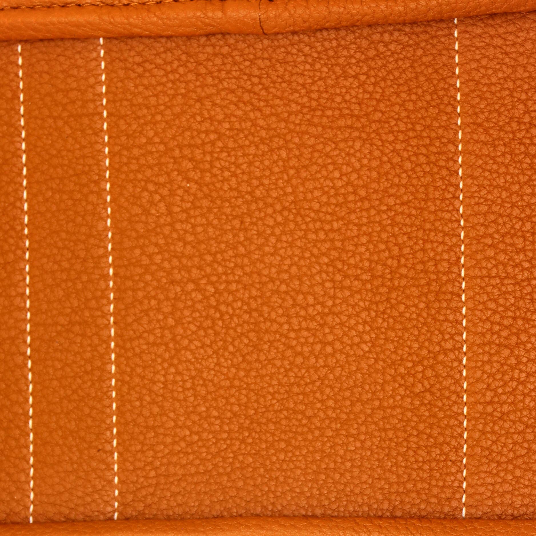 Pre-Owned Hermes Garden Party Tote Toile and Leather 30, Alternate, color, Jaune Ambre