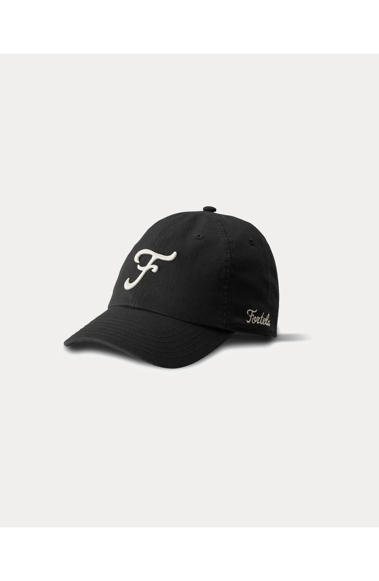 Fortela Chino Cotton Cap, Alternate, color, Black