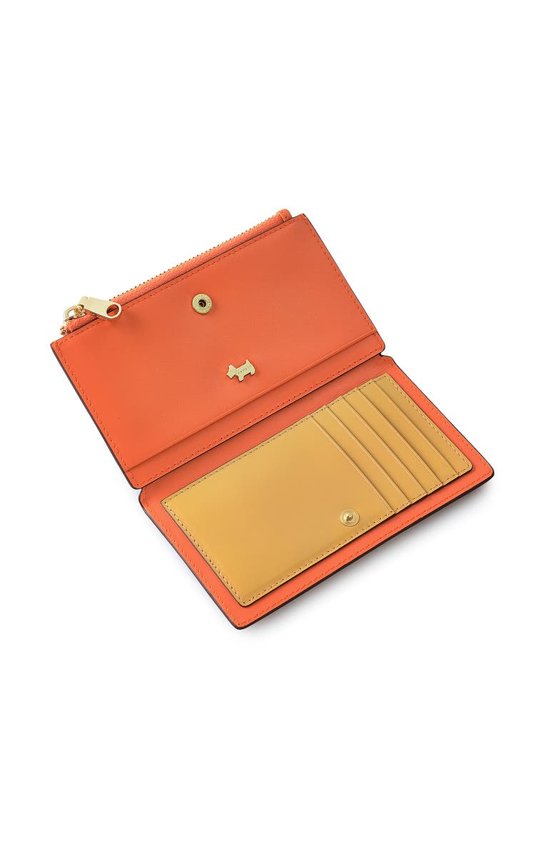 Radley Coin Street - Summer Sun Medium Ziptop Wallet, Alternate, color, Orange Peel