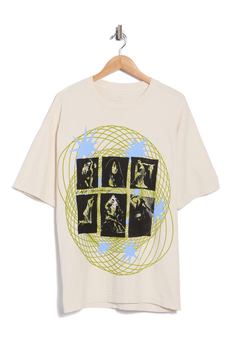 Heaven Sent Graphic T-Shirt, Alternate, color, OFF WHITE