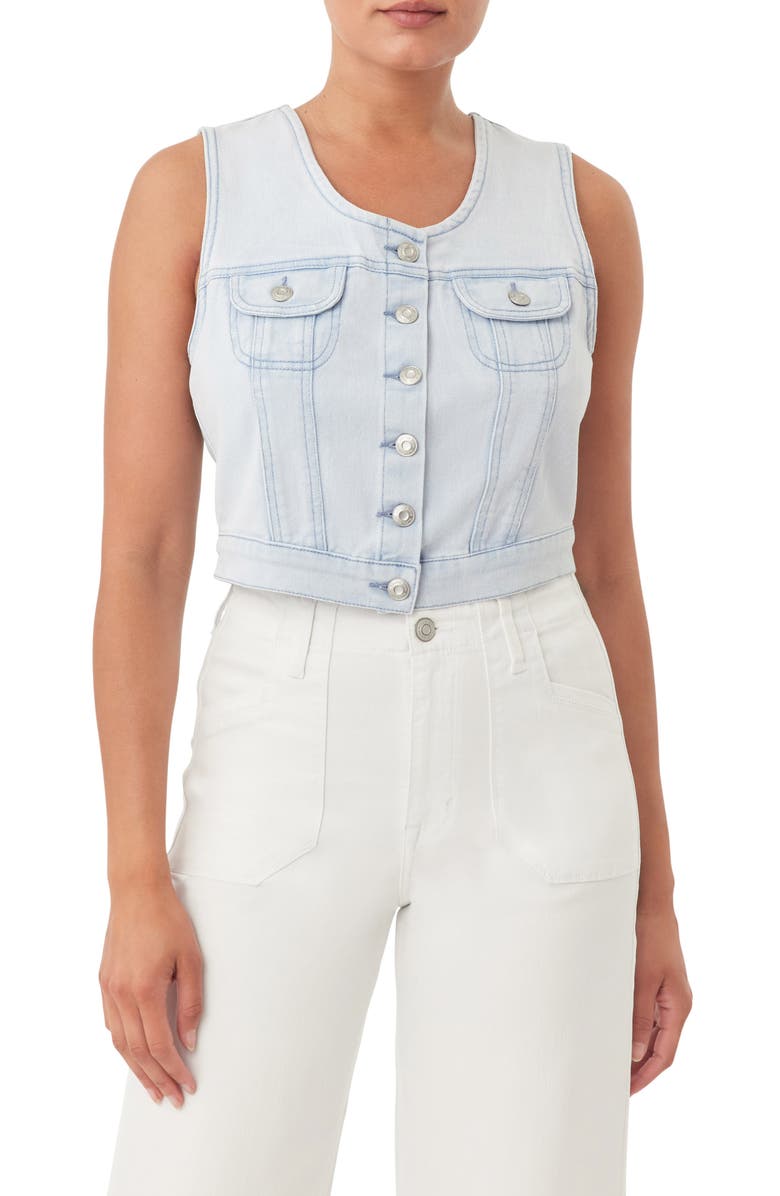 Kensie The Drapey Vest, Main, color, Perth