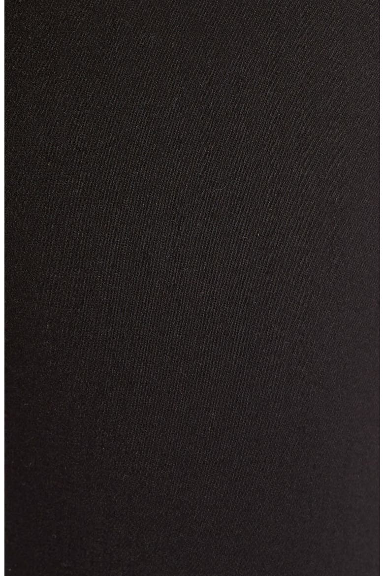Farrah Mid Rise Skinny Jeans (Nordstrom Exclusive), Alternate, color, SUPER BLACK