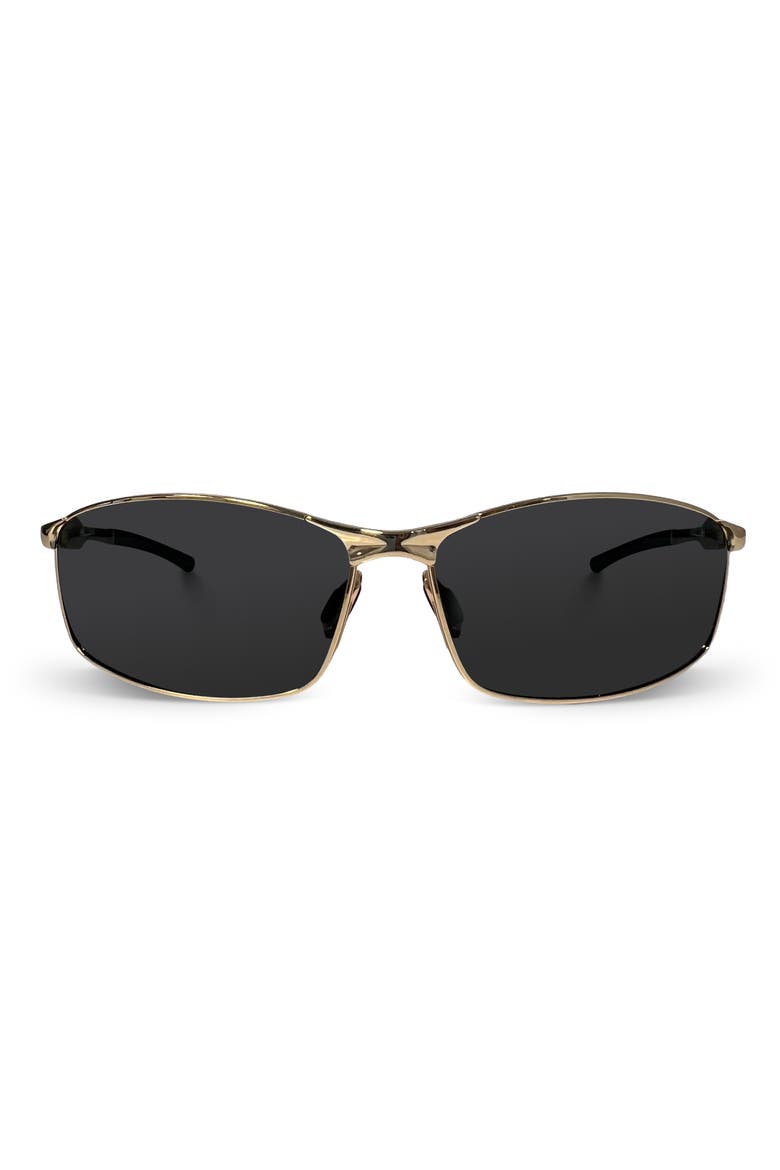 The Drift Sunglasses, Main, color, Gold