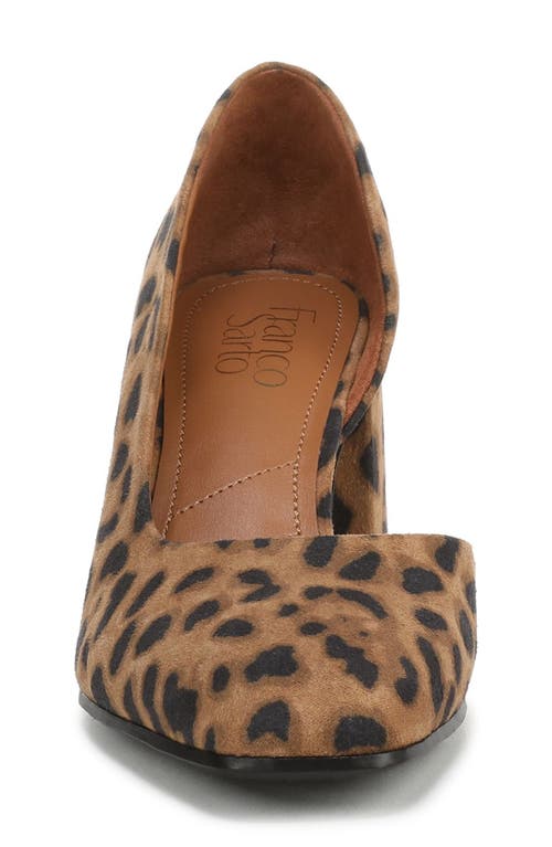 Franco Sarto Theosha Half D'orsay Pump In Brown
