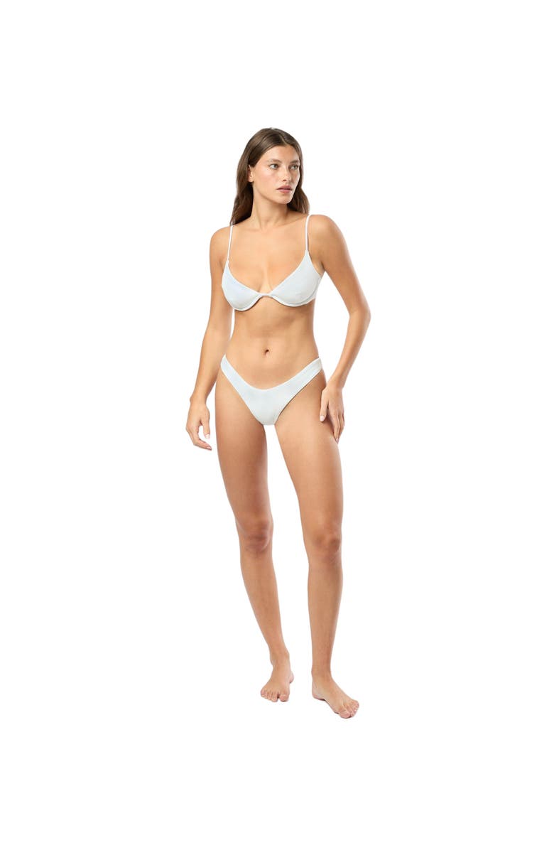 Onia Liana Bikini Top, Alternate, color, White