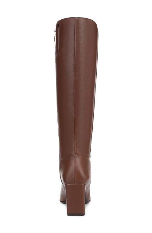 Naturalizer Nona Square Toe Boot In Brown