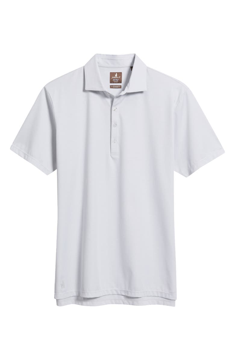 johnnie-O Elba Top Shelf Cotton Blend Piqué Polo, Alternate, color, Light Gray