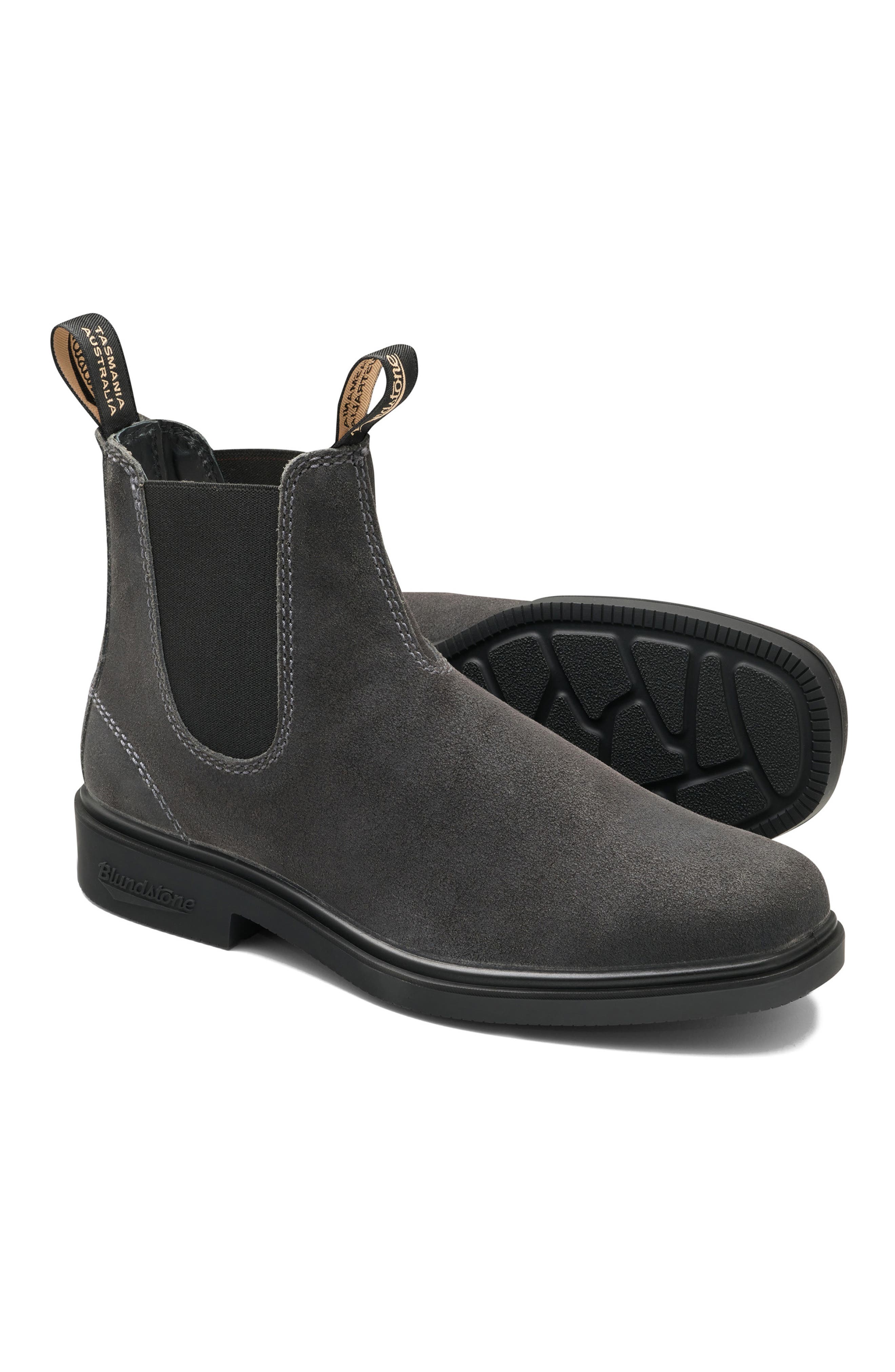 Chelsea Boot, Alternate, color, STEEL GREY SUEDE