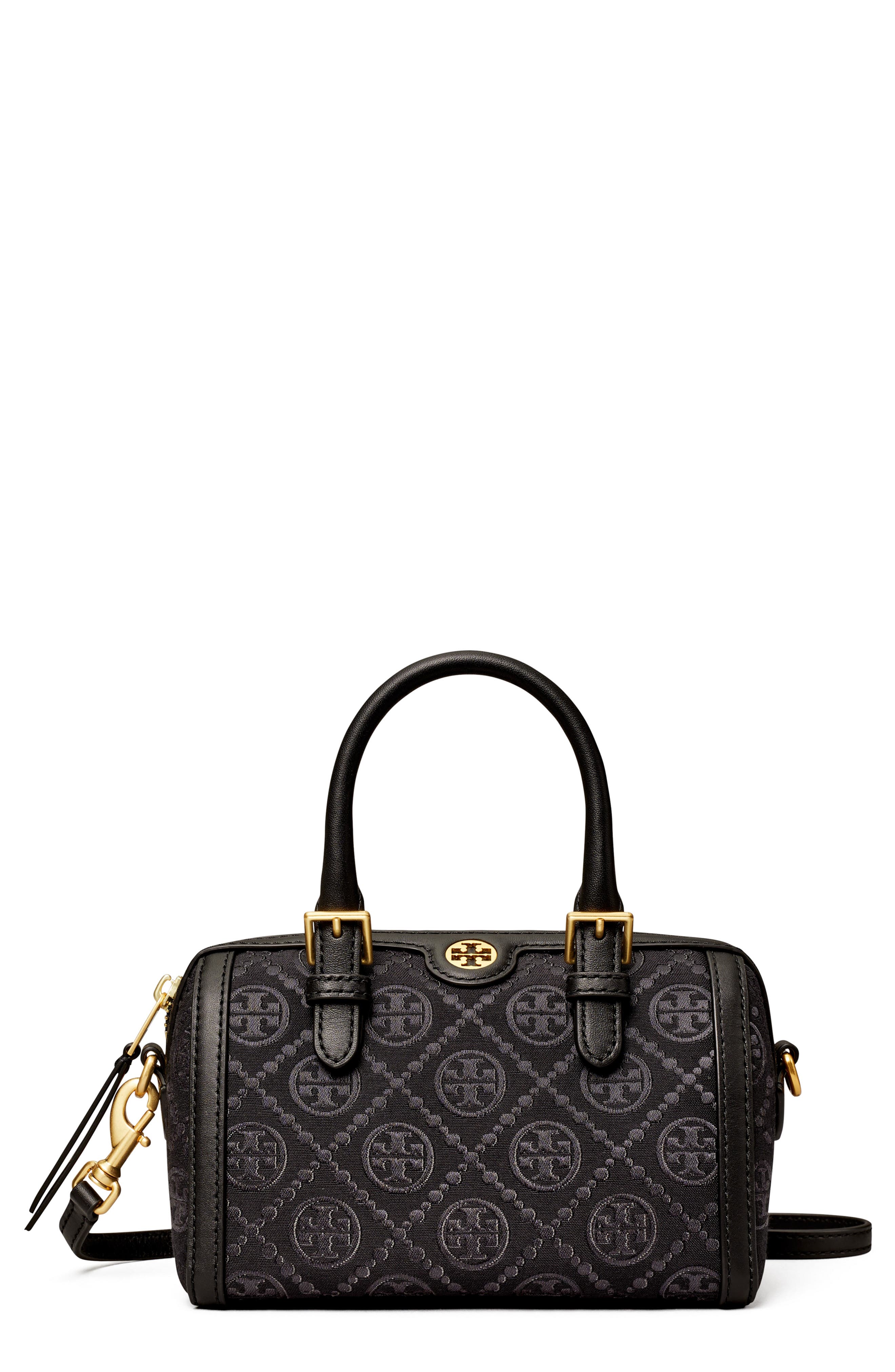 Tory Burch T Monogram Barrel Bag, Main, color, 