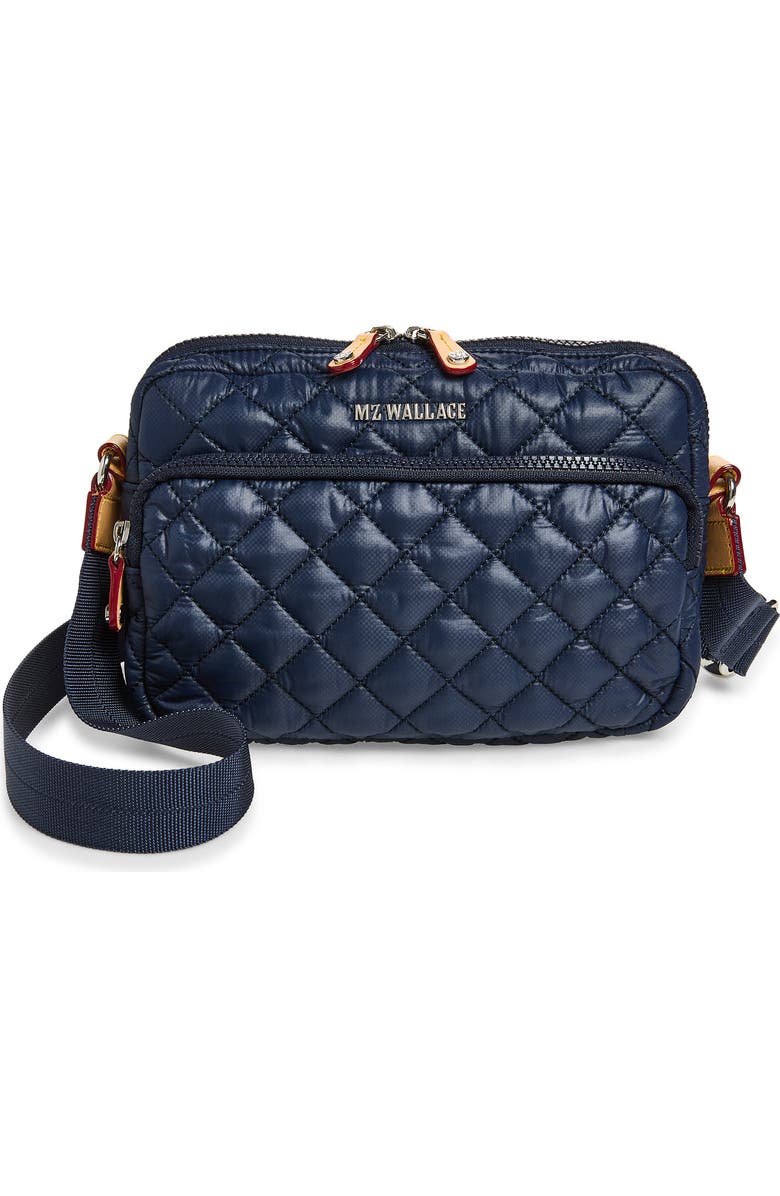 MZ Wallace Small Metro Quilted Nylon Camera Bag, Main, color, Dawn